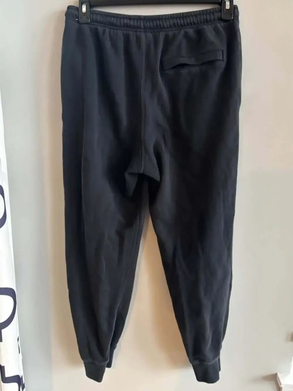 Nike Sportswear Club Fleece Joggers Tapered Sweatpants Black Men's Medium M